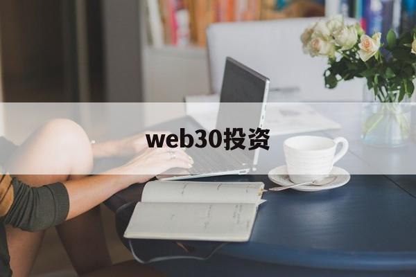 web30投资(web30是什么意思)